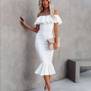 Size Small, brand new without tags, VICI Dolls white maxi dress